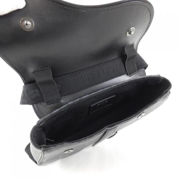 Dior Saddle Mini Diamond Bag Black - Picture 5 of 5